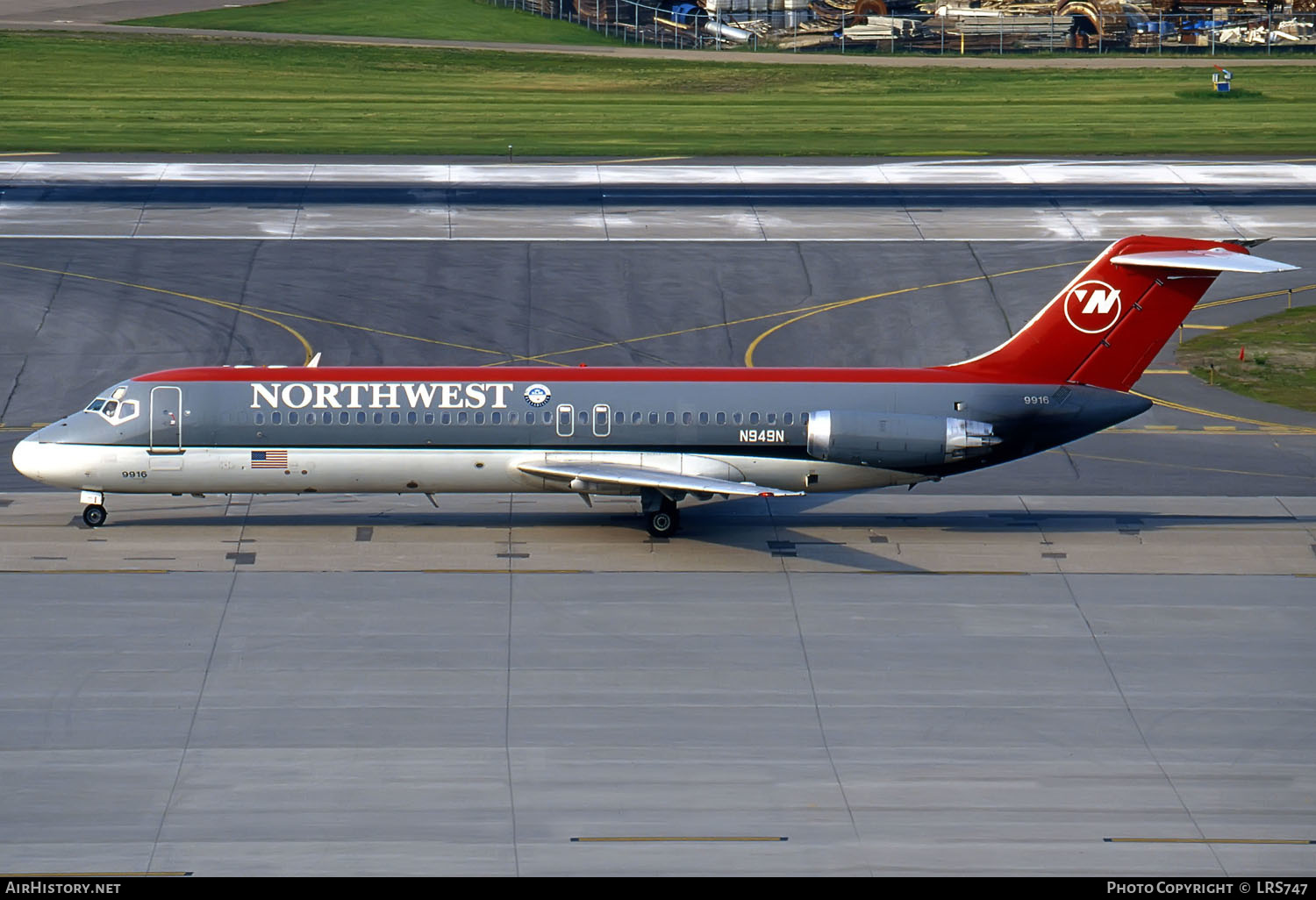 Aircraft Photo of N949N | McDonnell Douglas DC-9-32 | Northwest Airlines | AirHistory.net #286486