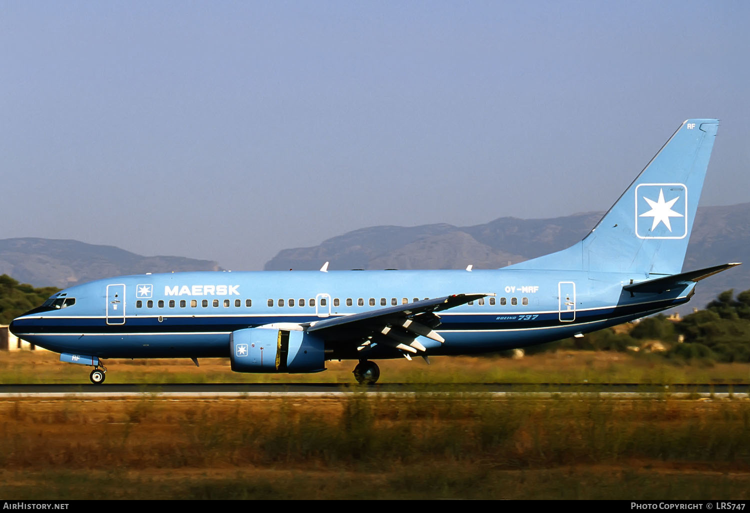 Aircraft Photo of OY-MRF | Boeing 737-7L9 | Maersk Air | AirHistory.net #286487