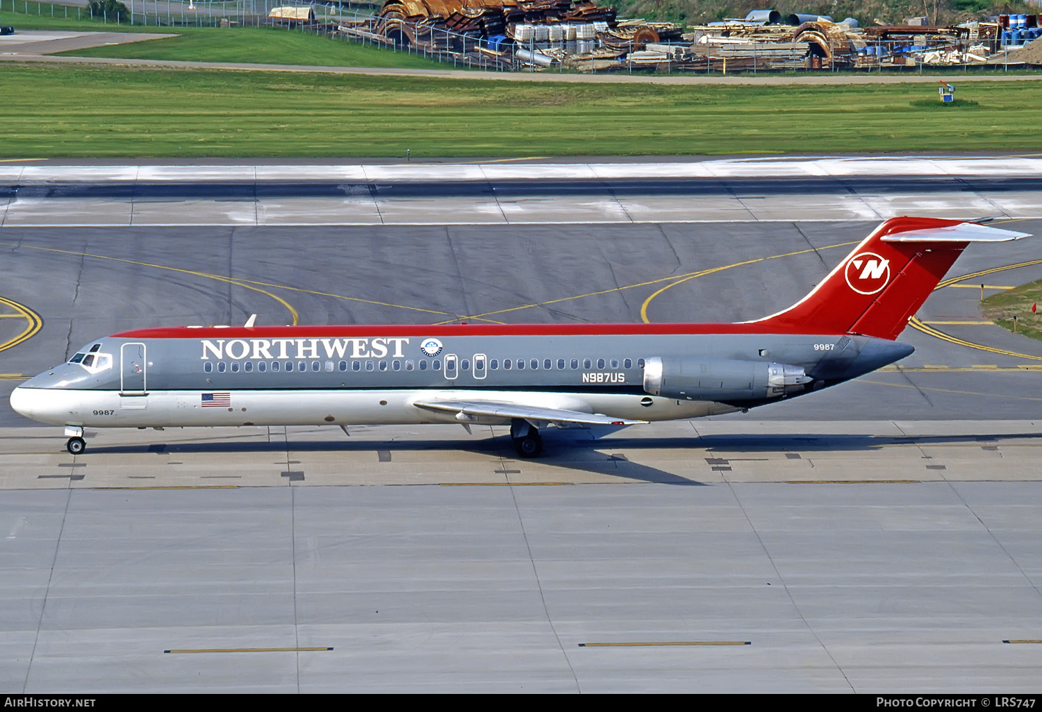 Aircraft Photo of N987US | McDonnell Douglas DC-9-32 | Northwest Airlines | AirHistory.net #286489