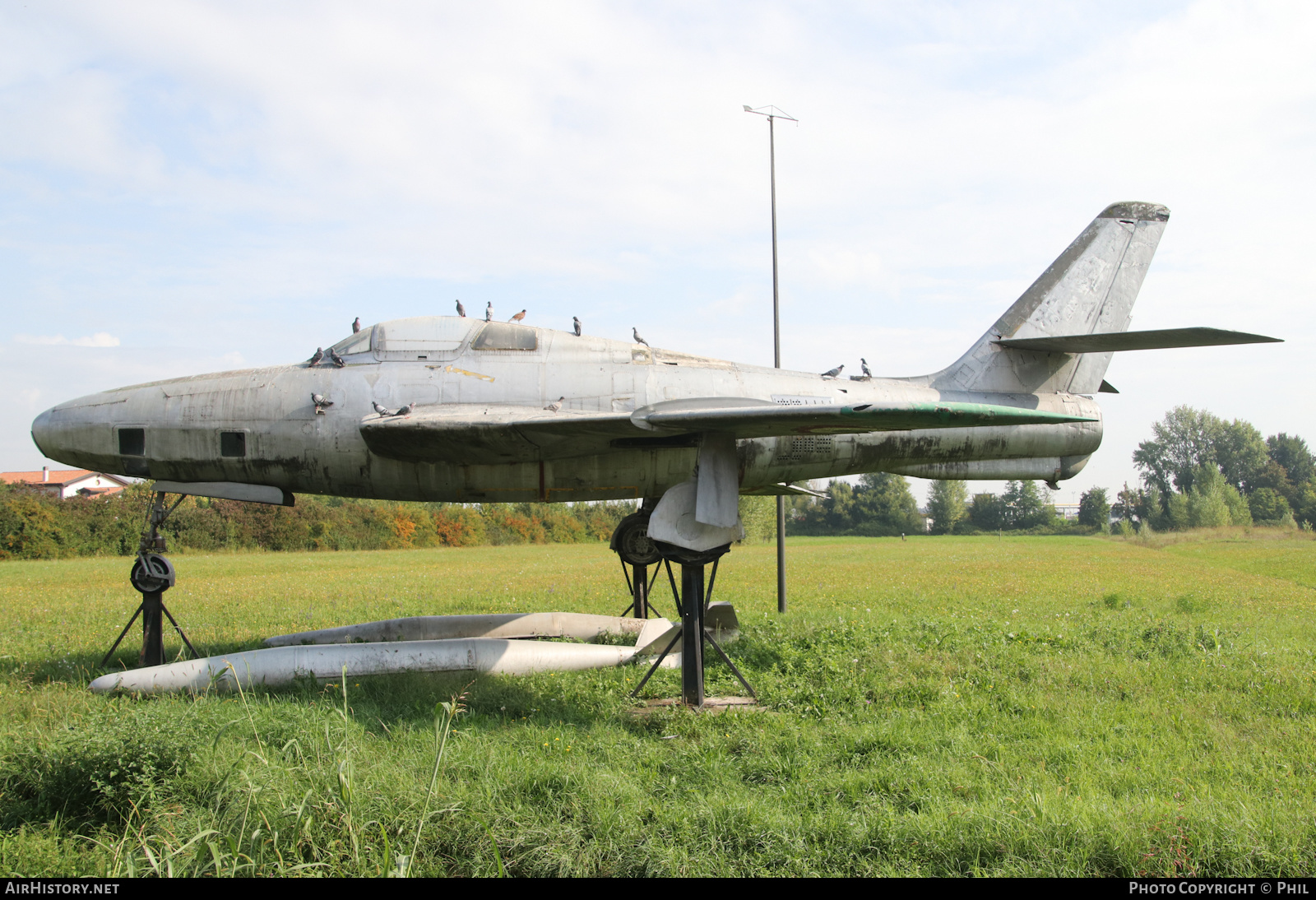 Aircraft Photo of MM52-7339 | Republic RF-84F Thunderflash | Italy - Air Force | AirHistory.net #286490