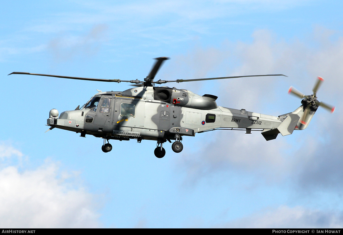 Aircraft Photo of ZZ512 | AgustaWestland AW-159 Wildcat AH1 | UK - Army | AirHistory.net #286501