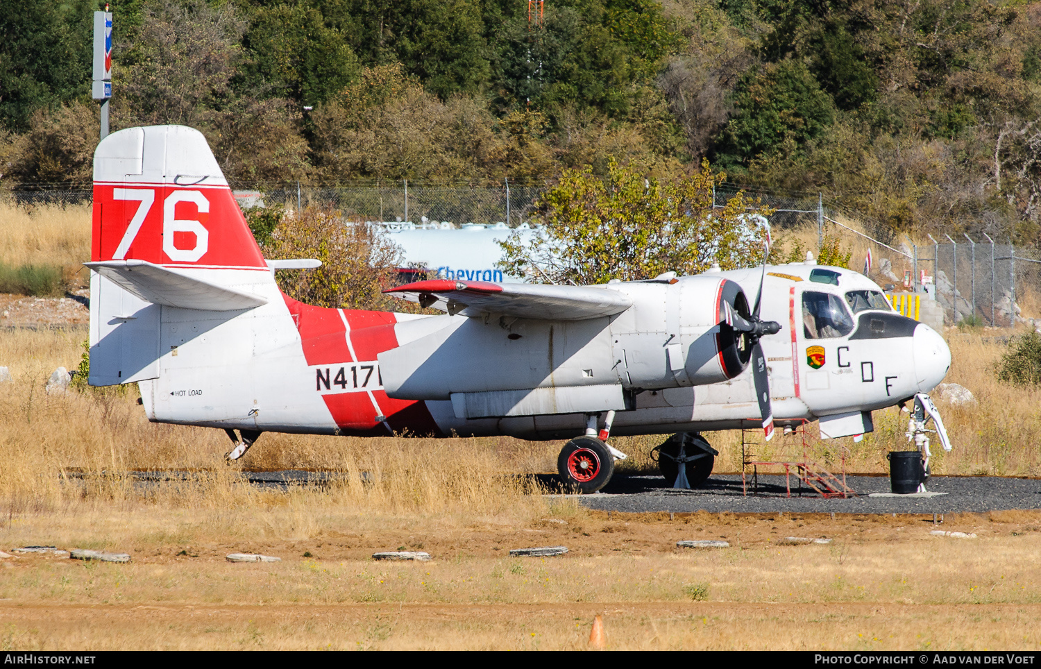 Aircraft Photo of N417DF | Grumman S-2A(AT) Tracker | California Department of Forestry - CDF | AirHistory.net #286510