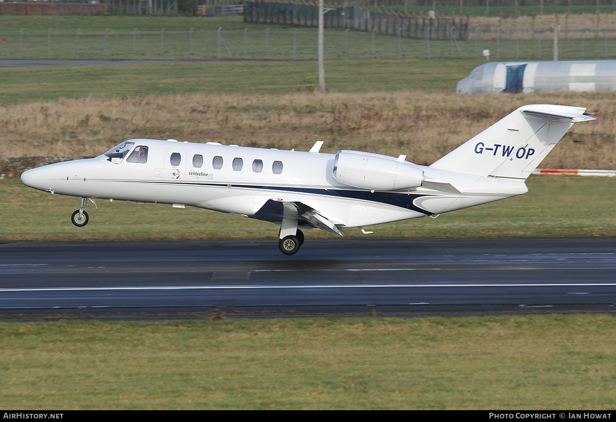 Aircraft Photo of G-TWOP | Cessna 525A CitationJet CJ2+ | Centreline Air | AirHistory.net #286522