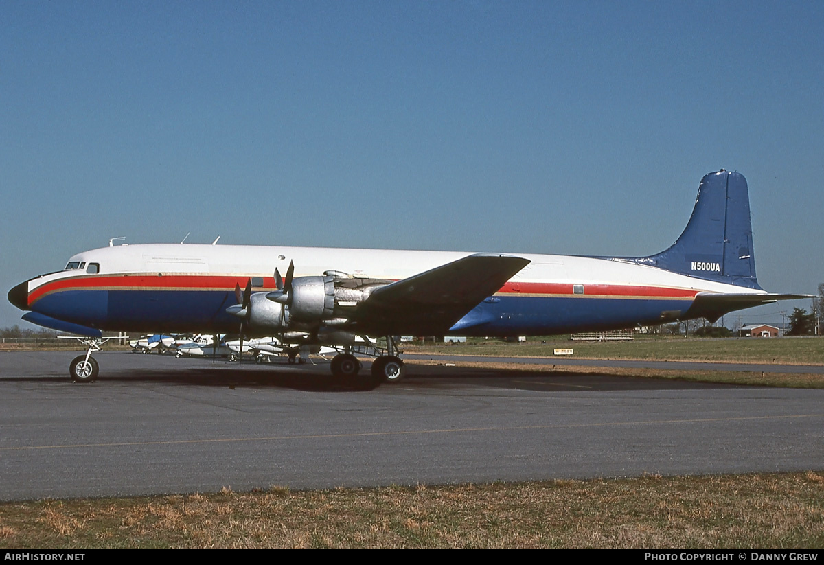 Aircraft Photo of N500UA | Douglas C-118A Liftmaster | Universal Airlines | AirHistory.net #286527