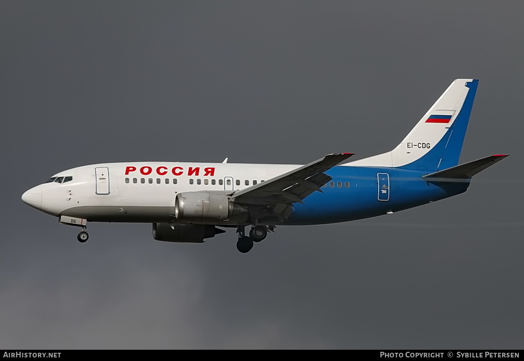 Aircraft Photo of EI-CDG | Boeing 737-548 | Rossiya - Russian Airlines | AirHistory.net #286548