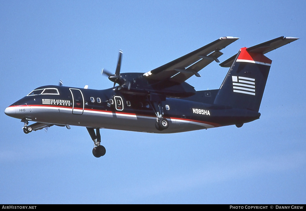 Aircraft Photo of N985HA | Bombardier DHC-8-201Q Dash 8 | US Airways Express | AirHistory.net #286550