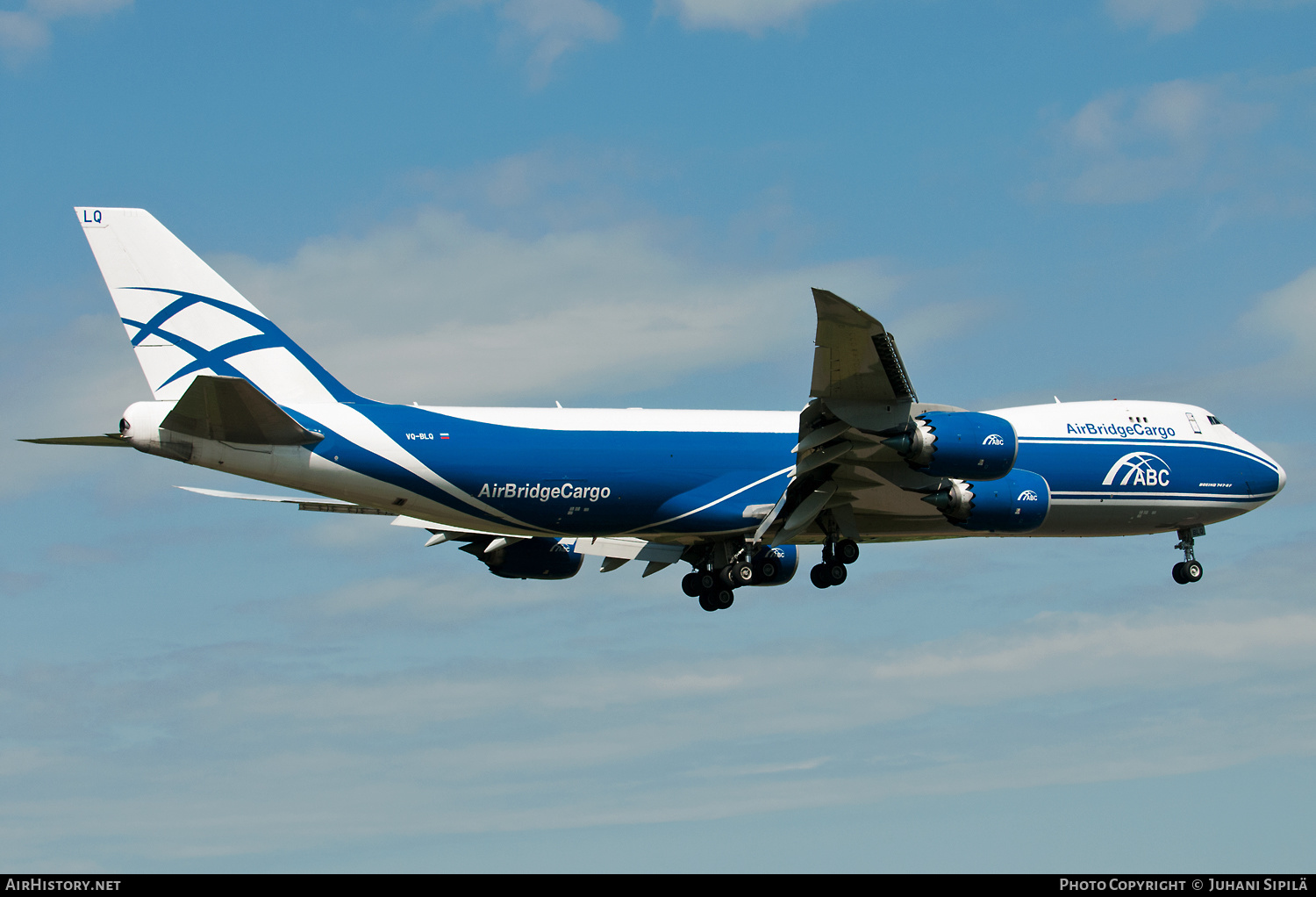 Aircraft Photo of VQ-BLQ | Boeing 747-8HVF/SCD | ABC - AirBridgeCargo Airlines | AirHistory.net #286555