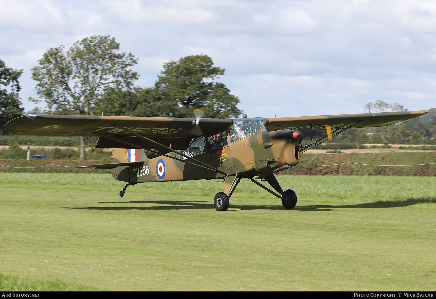 Aircraft Photo of G-BNGE / TW536 | Auster AOP6 | UK - Army | AirHistory.net #286576