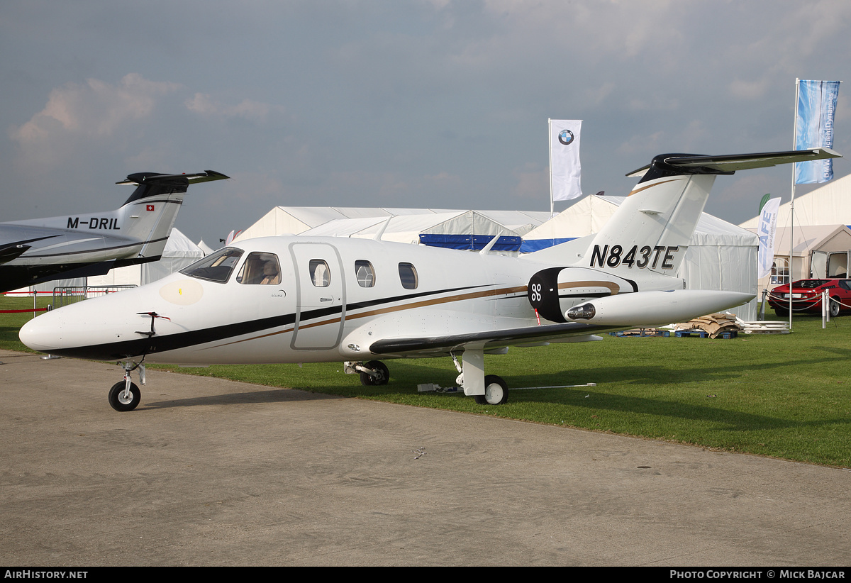 Aircraft Photo of N843TE | Eclipse 500 (EA500) | AirHistory.net #286593