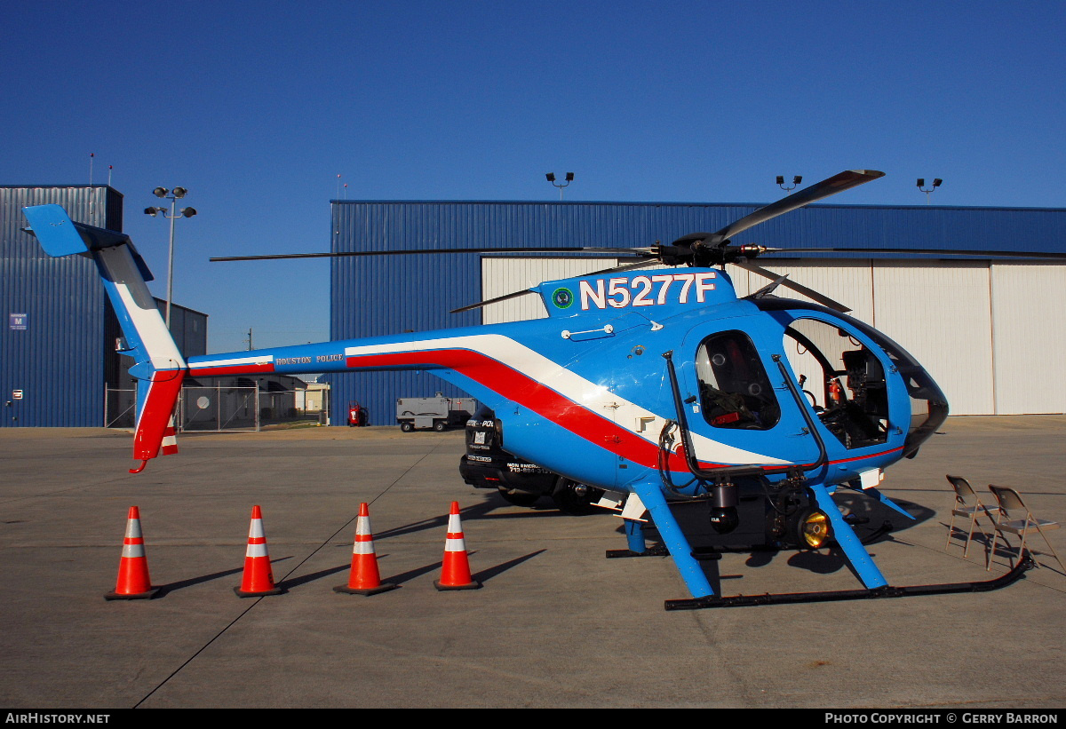 Aircraft Photo of N5277F | McDonnell Douglas MD-500E (369E) | Houston Police | AirHistory.net #286599