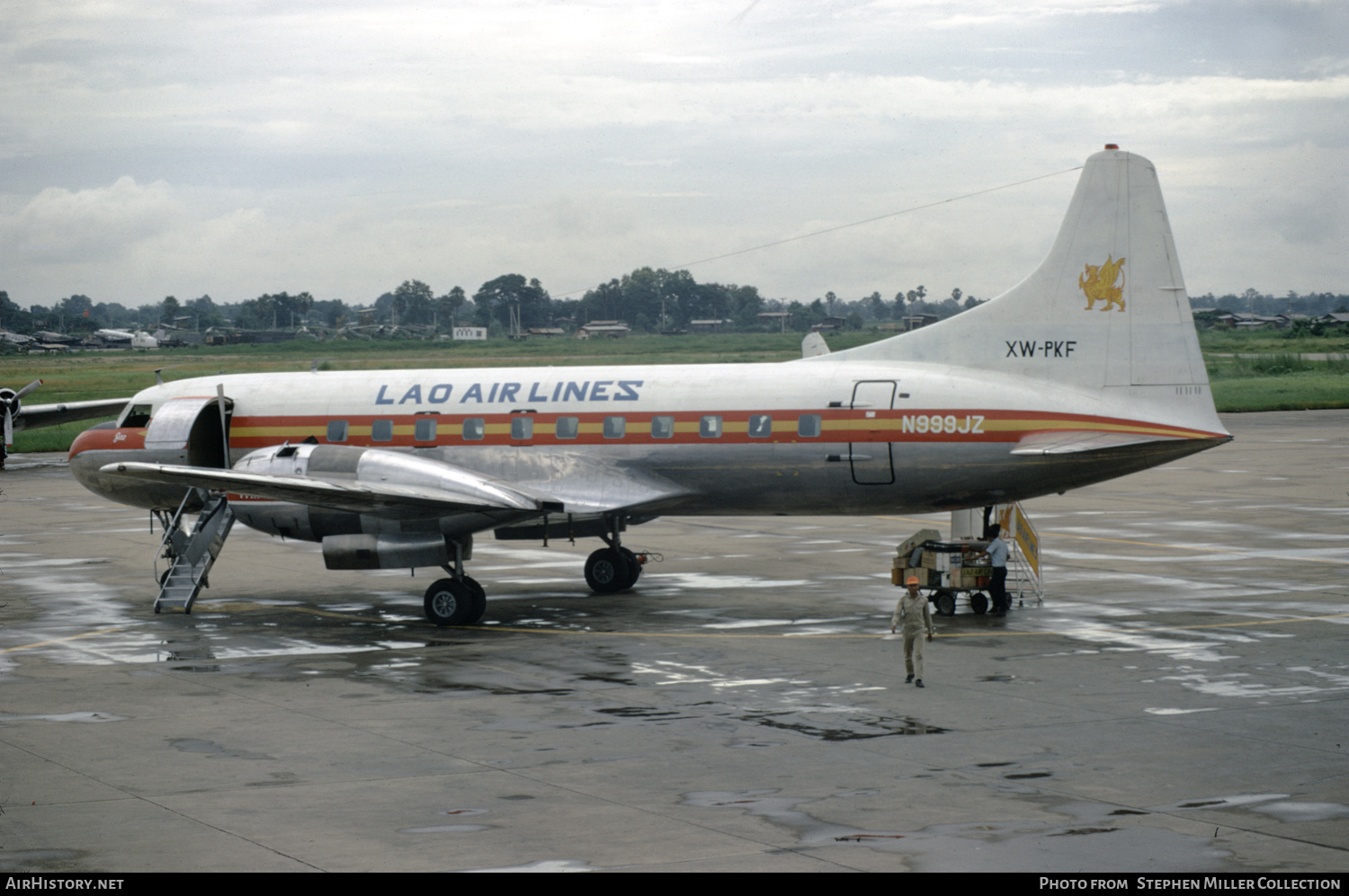 Aircraft Photo of XW-PKF / N999JZ | Convair 340-40 | Lao Air Lines | AirHistory.net #286606