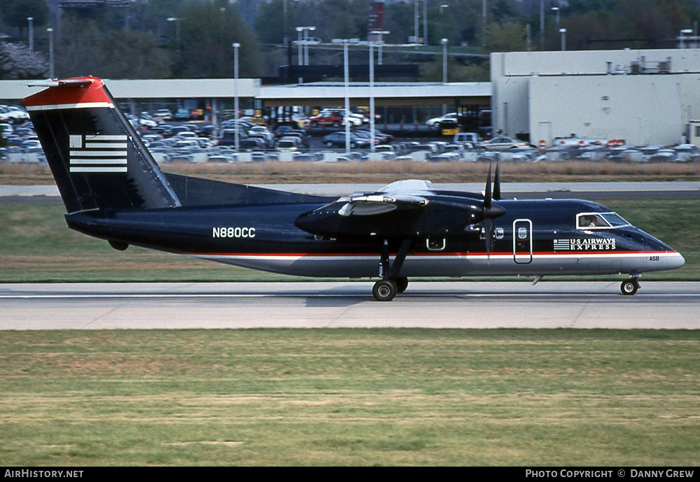 Aircraft Photo of N880CC | De Havilland Canada DHC-8-106 Dash 8 | US Airways Express | AirHistory.net #286633