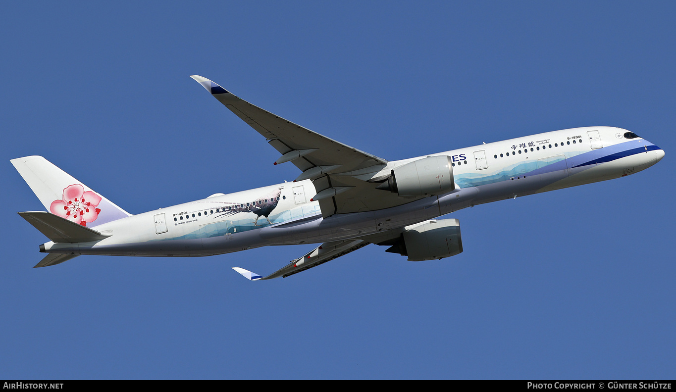 Aircraft Photo of B-18901 | Airbus A350-941 | China Airlines | AirHistory.net #286645