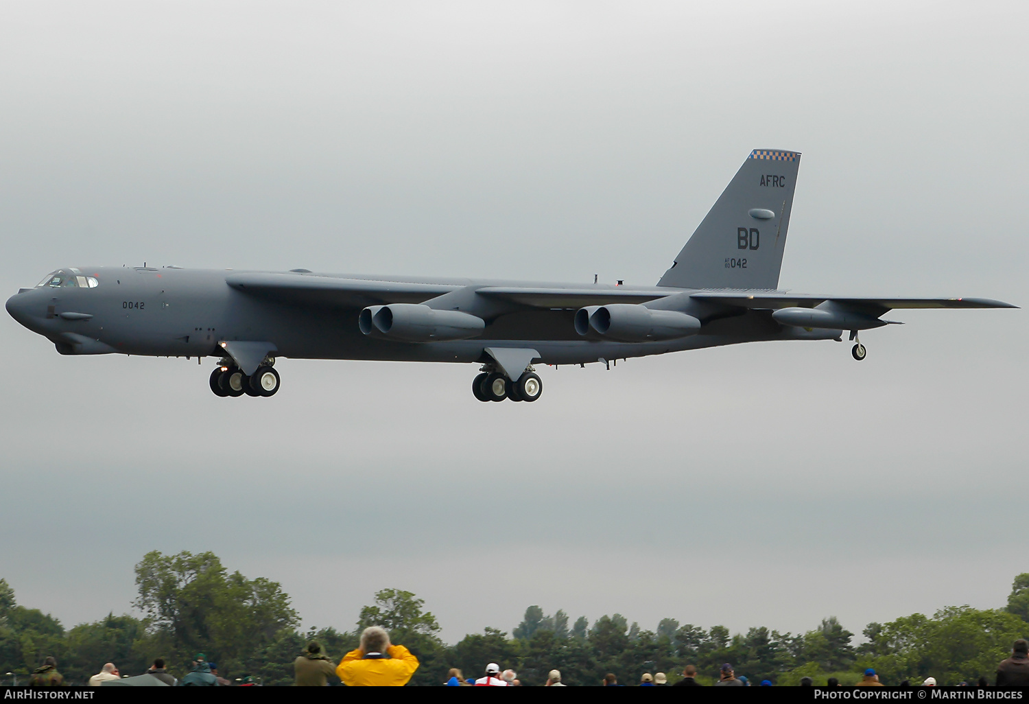 Aircraft Photo of 60-0042 / AF60-042 | Boeing B-52H Stratofortress | USA - Air Force | AirHistory.net #286689