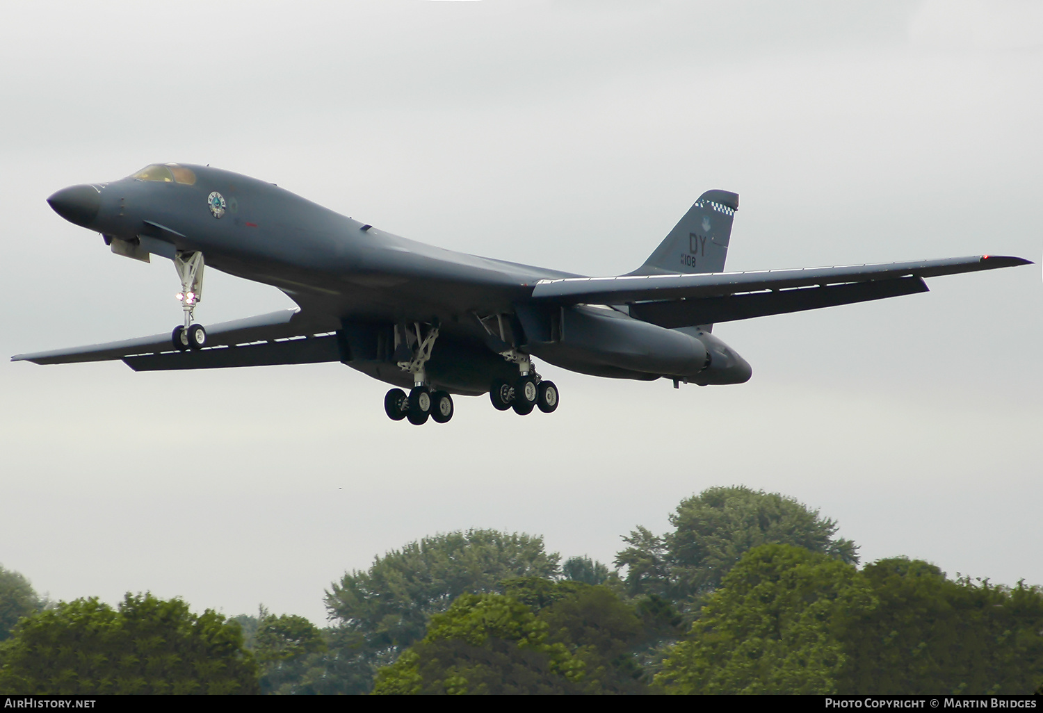 Aircraft Photo of 86-0108 / AF86-108 | Rockwell B-1B Lancer | USA - Air Force | AirHistory.net #286696