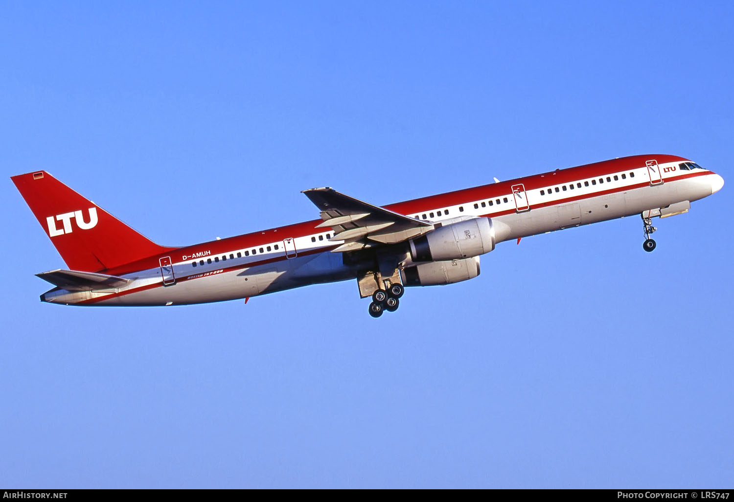 Aircraft Photo of D-AMUH | Boeing 757-2G5 | LTU - Lufttransport-Unternehmen | AirHistory.net #286704