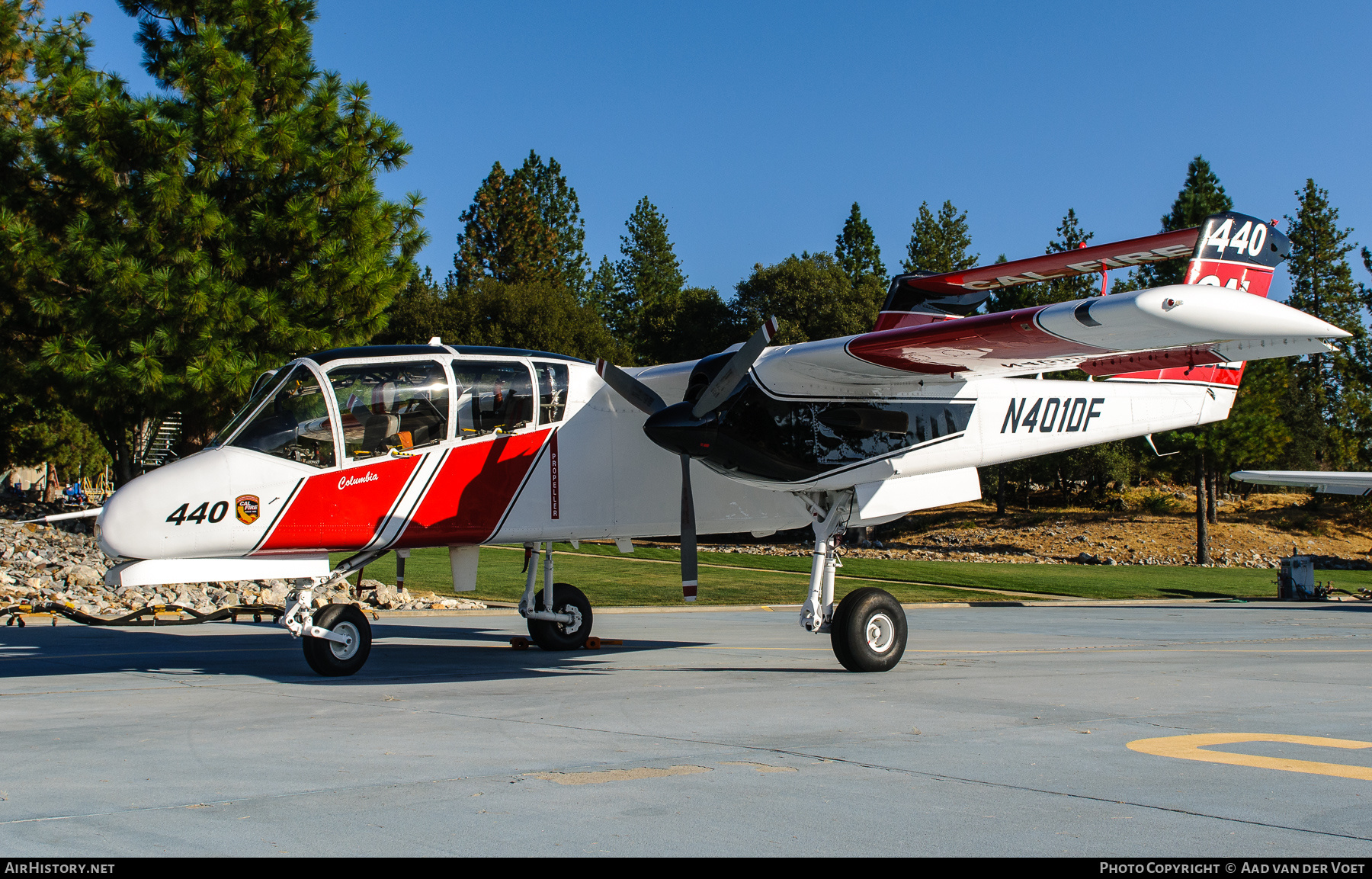 Aircraft Photo of N401DF | North American Rockwell OV-10A Bronco | Cal Fire - California Department of Forestry & Fire Protection | AirHistory.net #286710