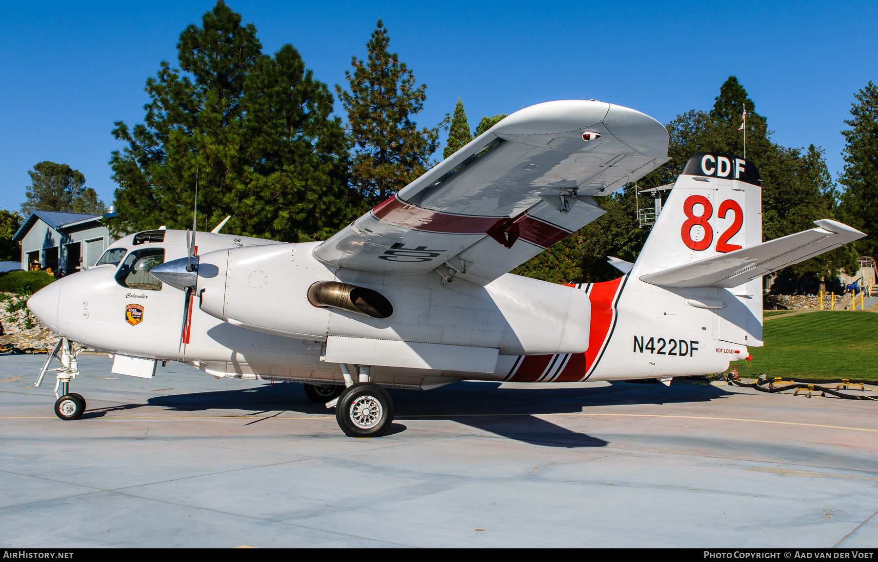 Aircraft Photo of N422DF | Marsh S-2F3AT Turbo Tracker | California Department of Forestry - CDF | AirHistory.net #286711