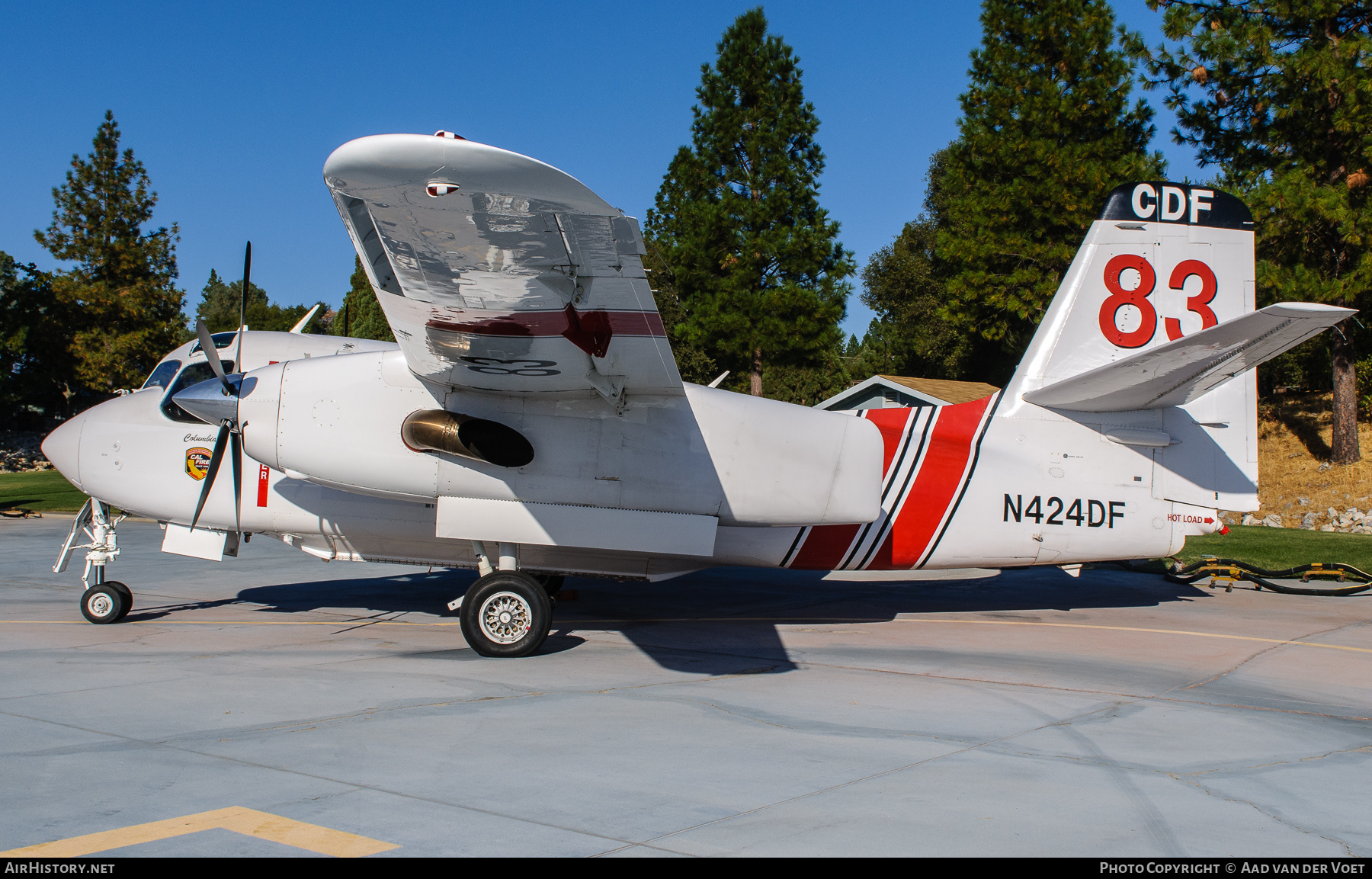 Aircraft Photo of N424DF | Marsh S-2F3AT Turbo Tracker | California Department of Forestry - CDF | AirHistory.net #286712