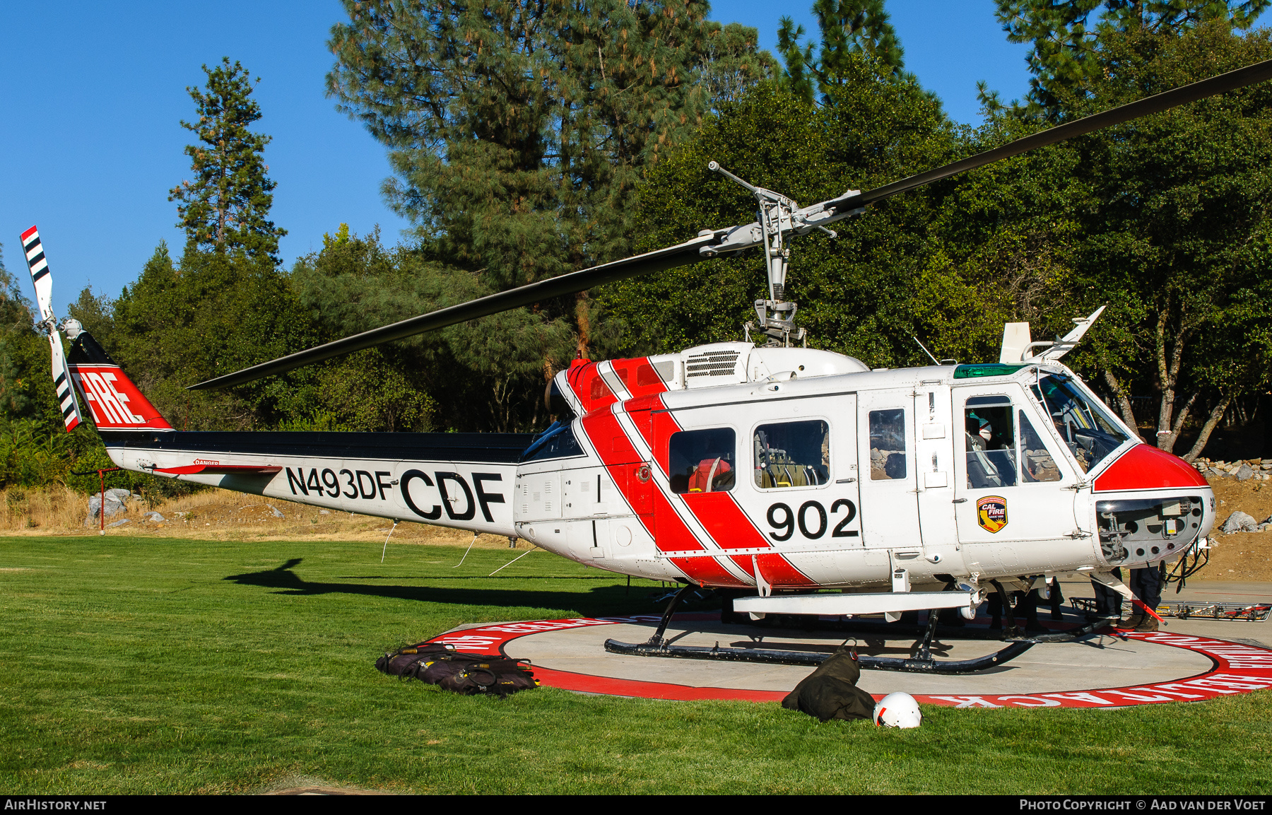 Aircraft Photo of N493DF | Bell EH-1H Iroquois | California Department of Forestry - CDF | AirHistory.net #286713
