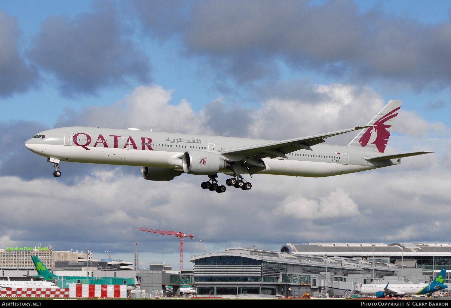 Aircraft Photo of A7-BAP | Boeing 777-3DZ/ER | Qatar Airways | AirHistory.net #286717
