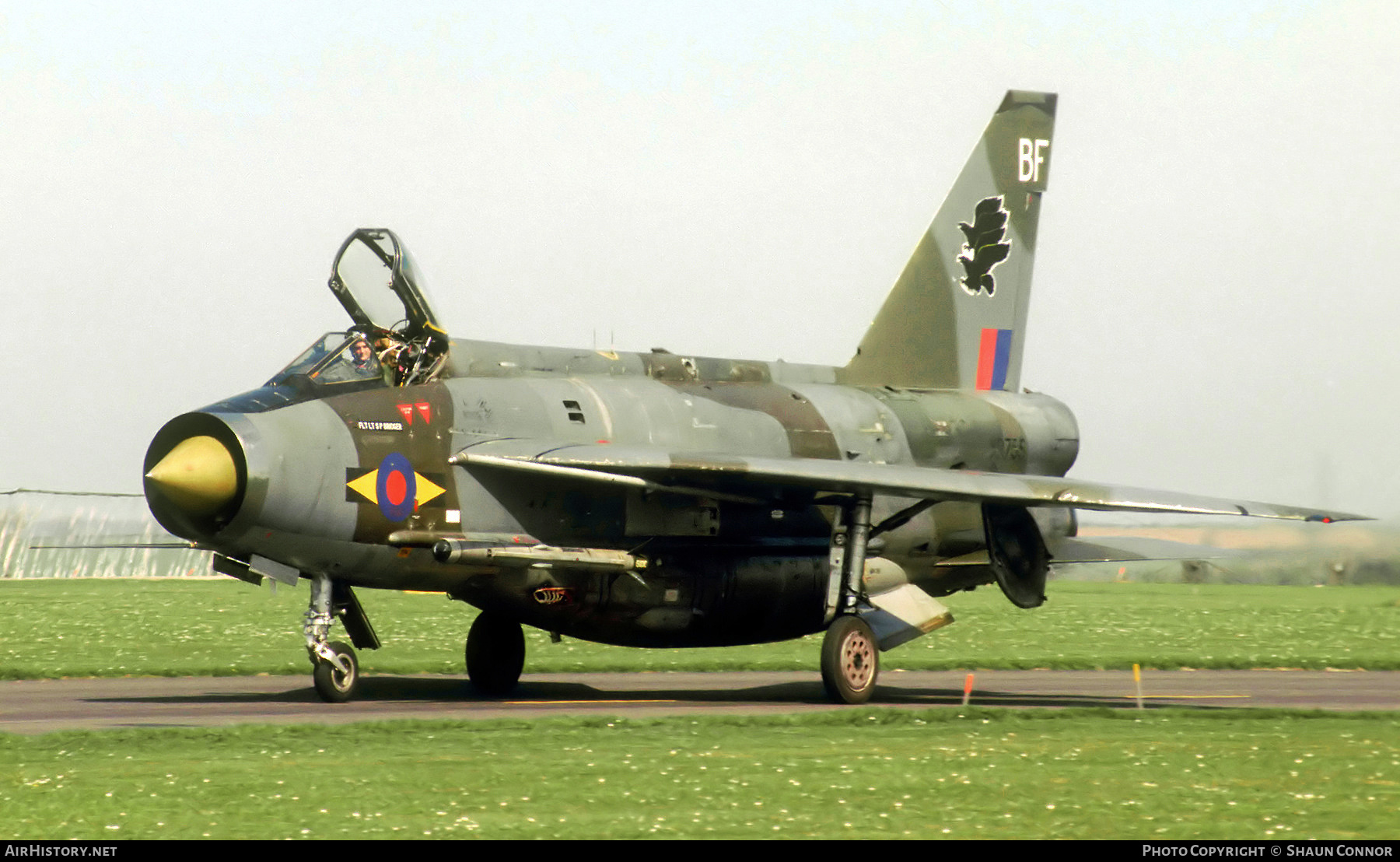 Aircraft Photo of XR755 | English Electric Lightning F6 | UK - Air Force | AirHistory.net #286719