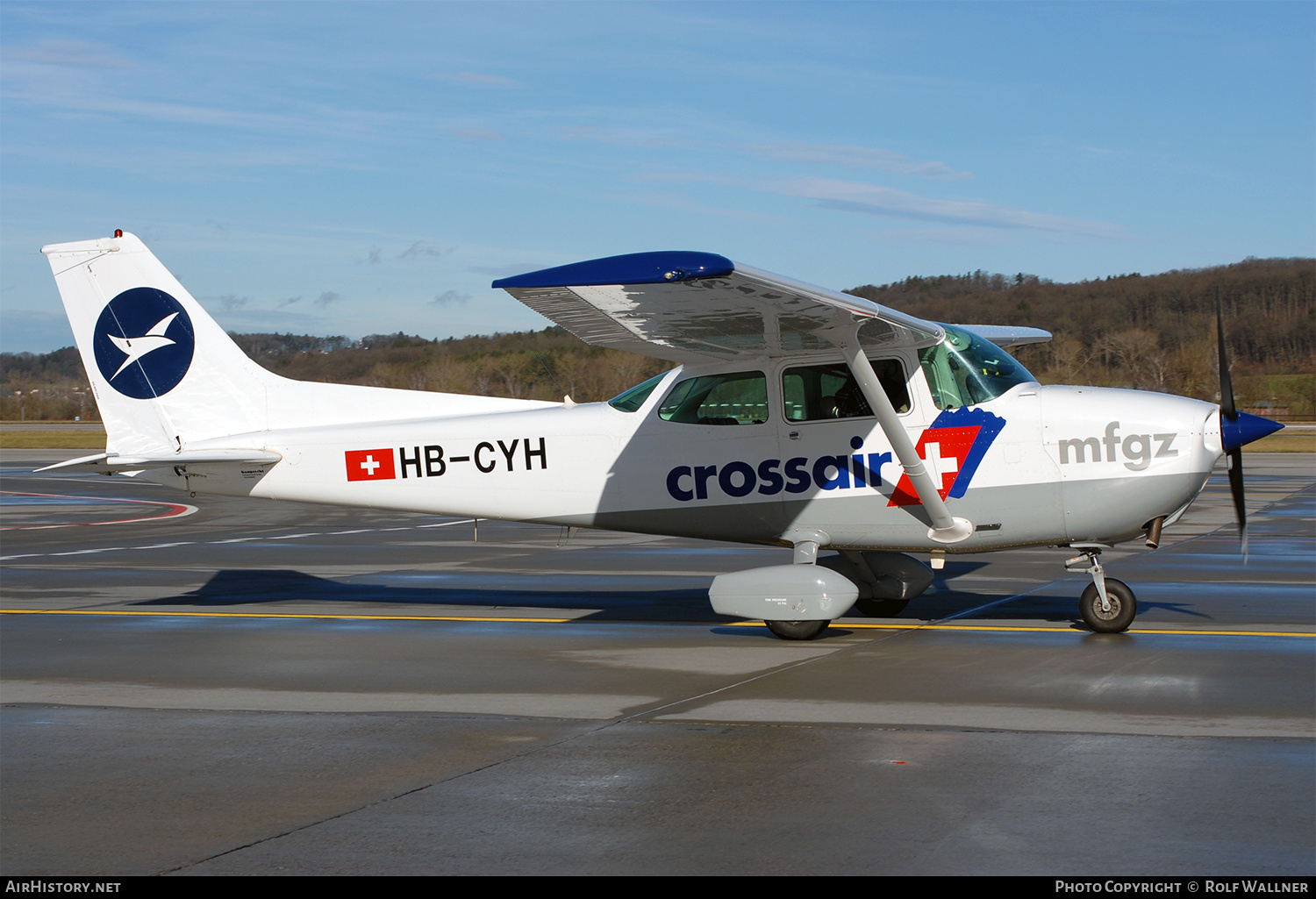 Aircraft Photo of HB-CYH | Cessna 172P Skyhawk | MFGZ - Motorfluggruppe Zürich | AirHistory.net #286749