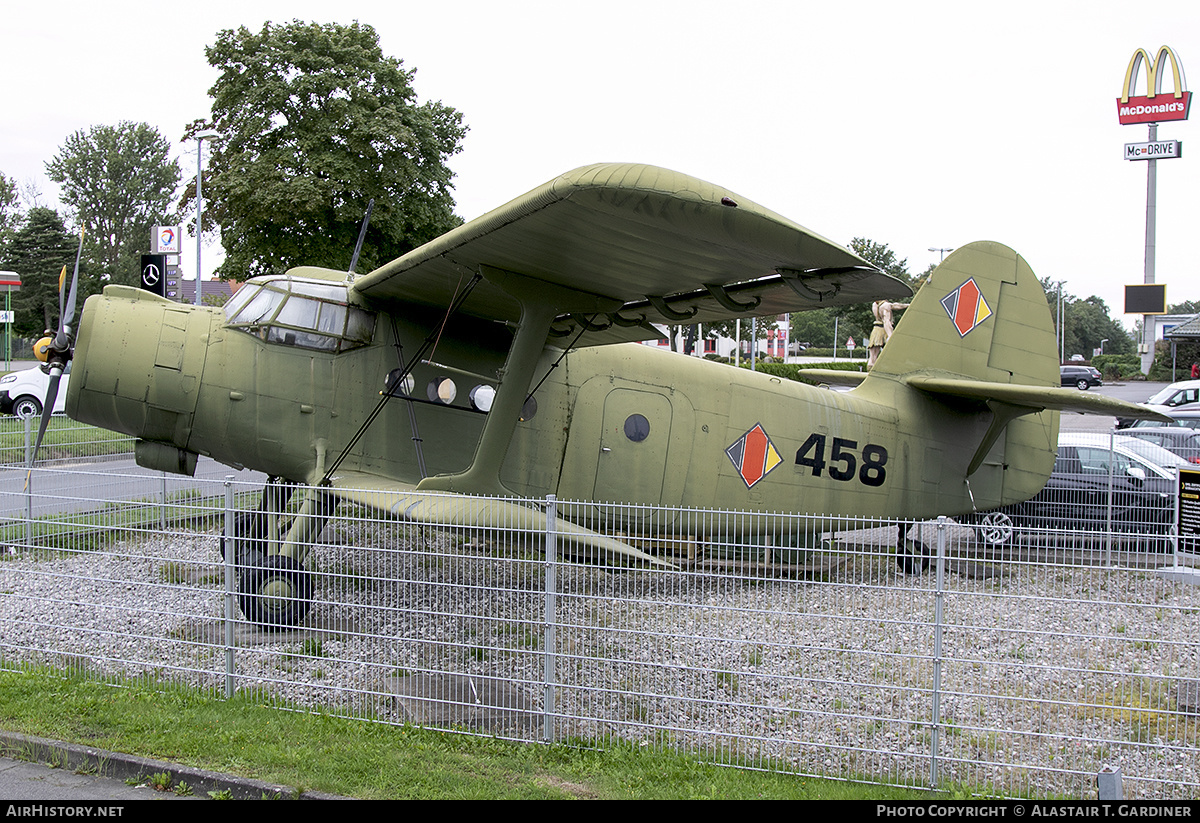 Aircraft Photo of 458 | Antonov An-2T | East Germany - Air Force | AirHistory.net #286759