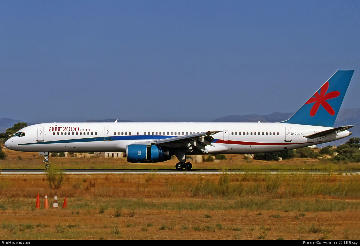 Aircraft Photo of G-OOOY | Boeing 757-2Q8 | Air 2000 | AirHistory.net #286760