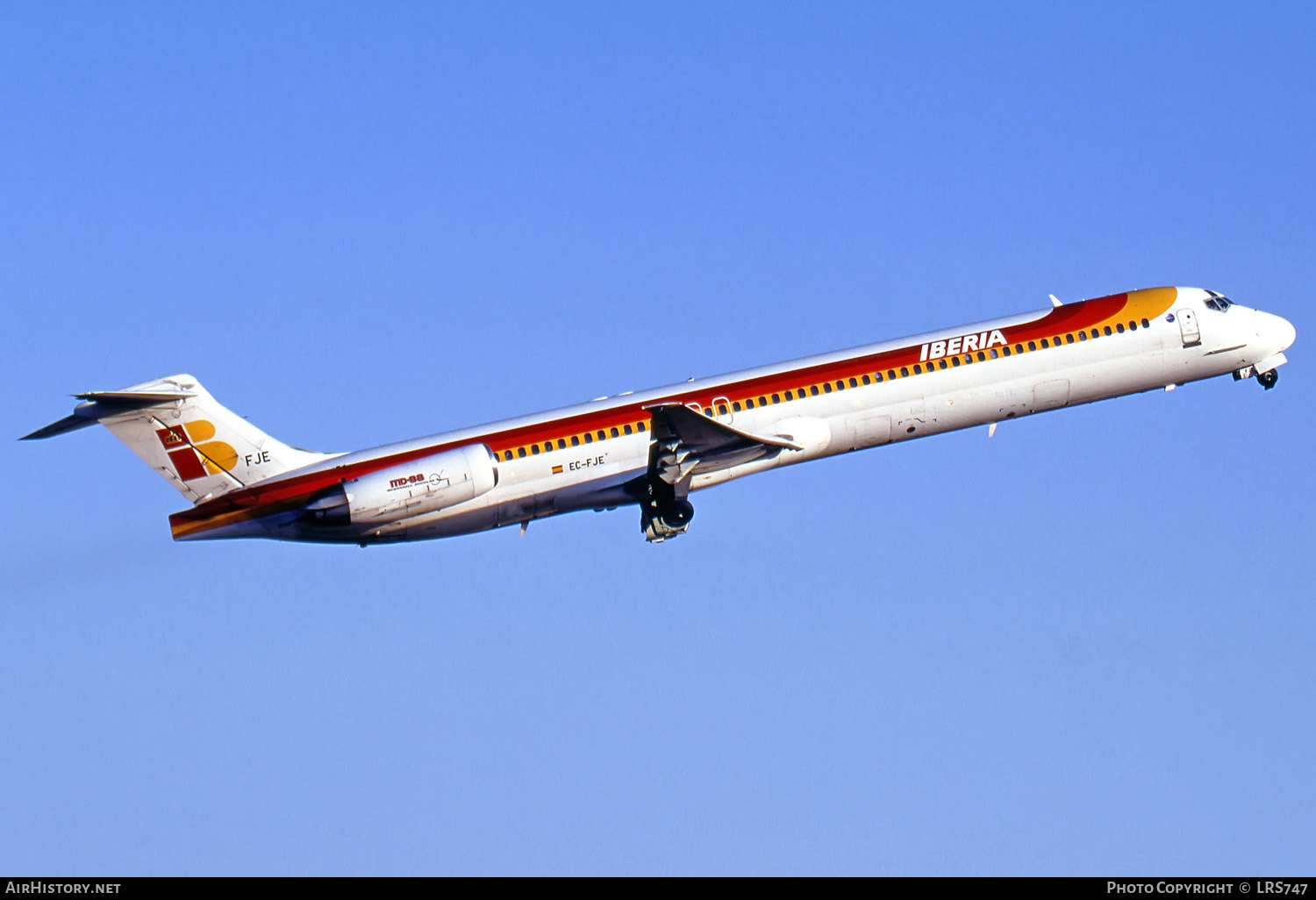 Aircraft Photo of EC-FJE | McDonnell Douglas MD-88 | Iberia | AirHistory.net #286761