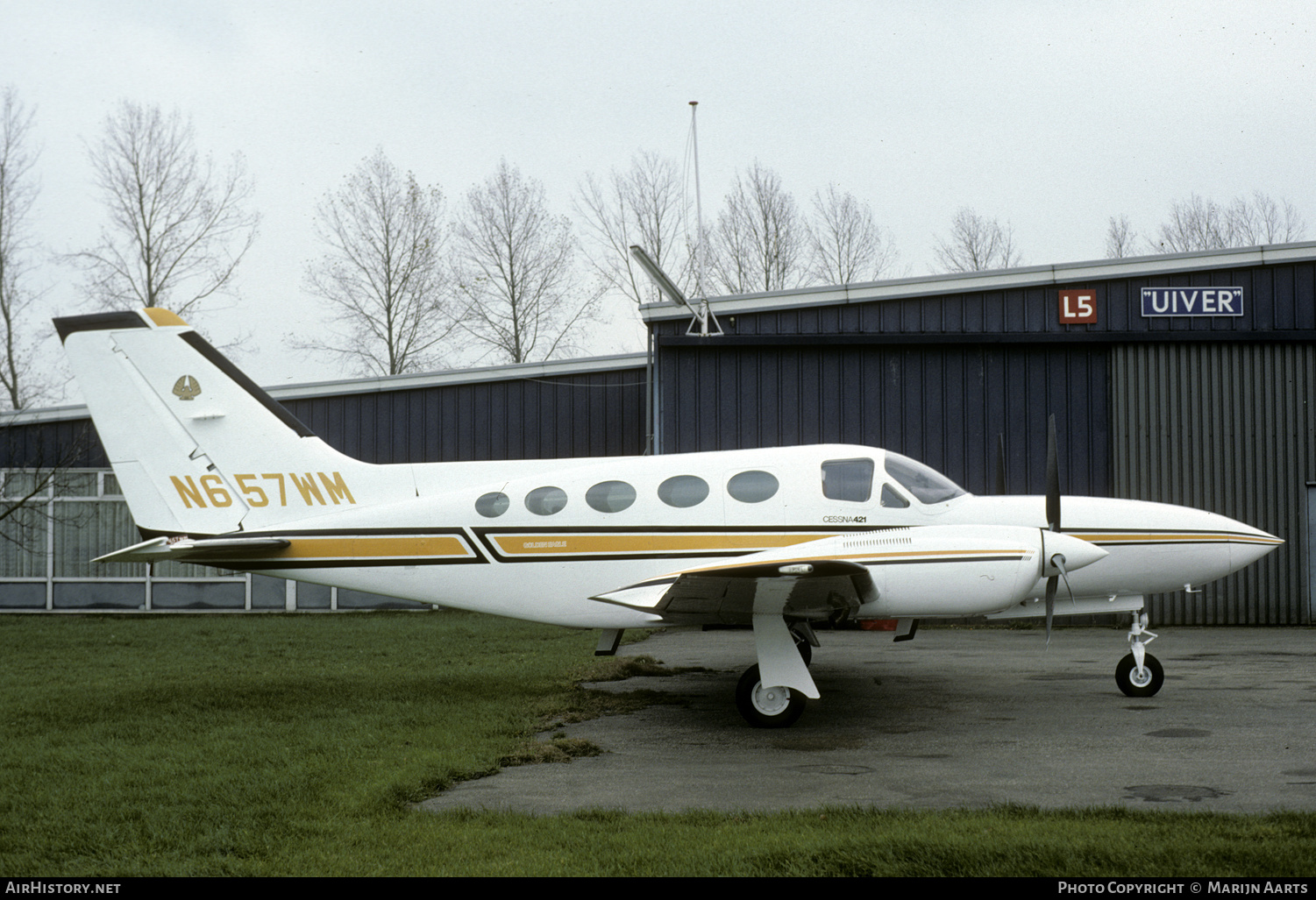 Aircraft Photo of N657WM | Cessna 421C Golden Eagle | AirHistory.net #286764