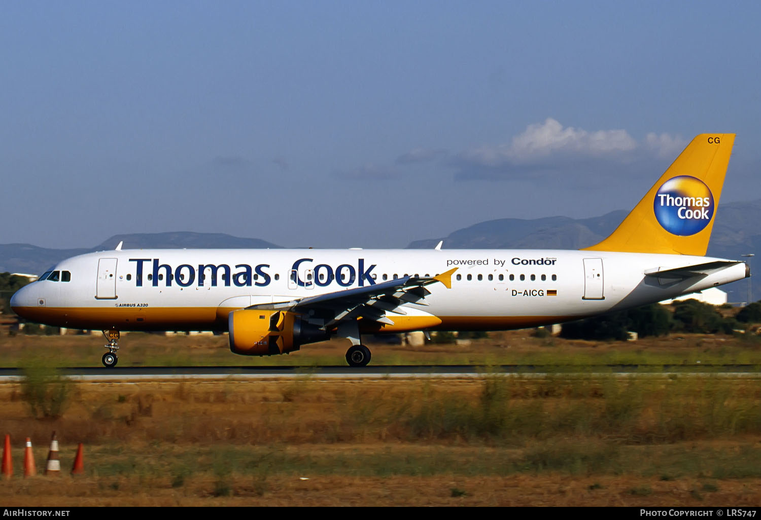 Aircraft Photo of D-AICG | Airbus A320-212 | Thomas Cook Airlines | AirHistory.net #286808