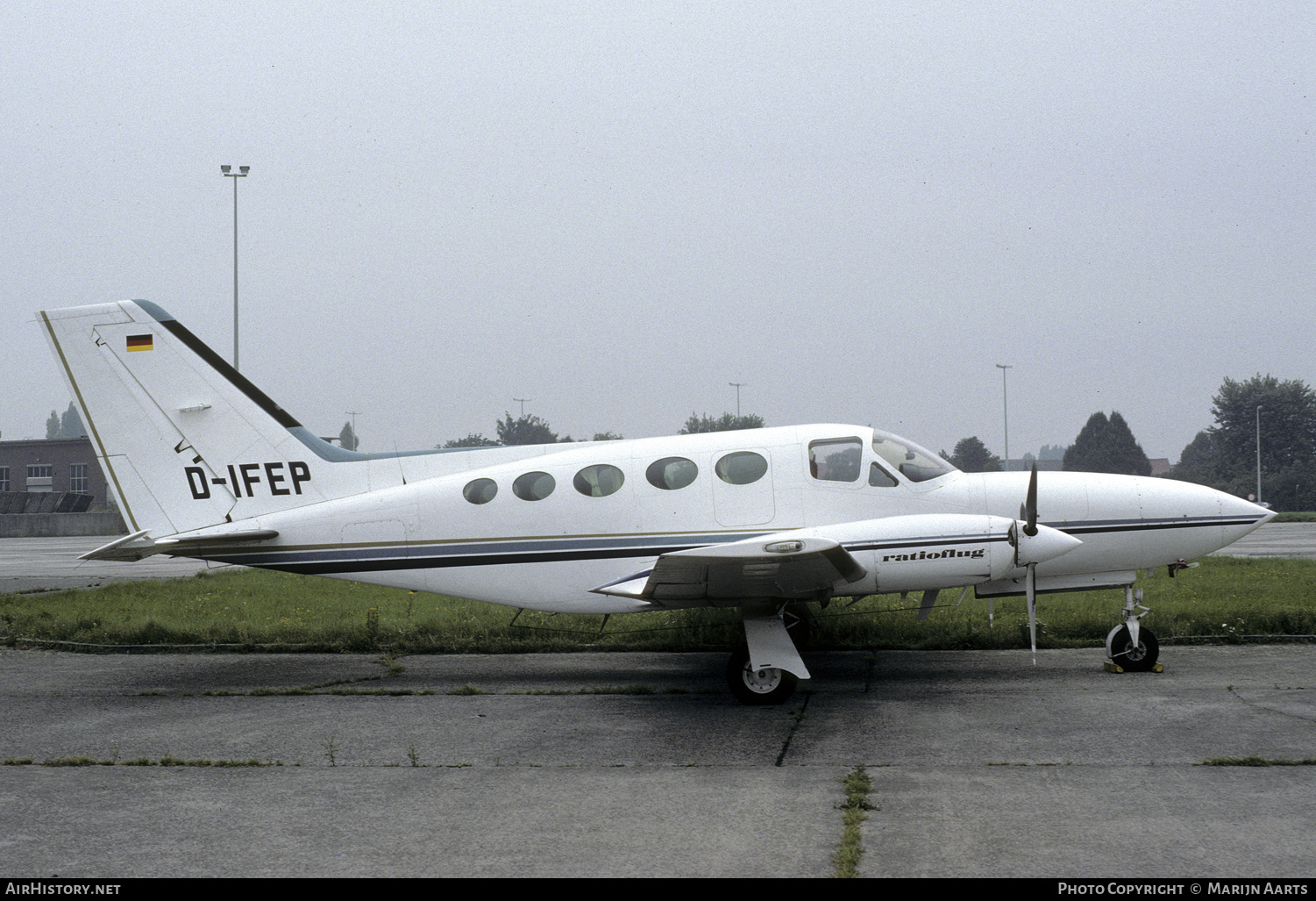 Aircraft Photo of D-IFEP | Cessna 414A Chancellor | Ratioflug | AirHistory.net #286814