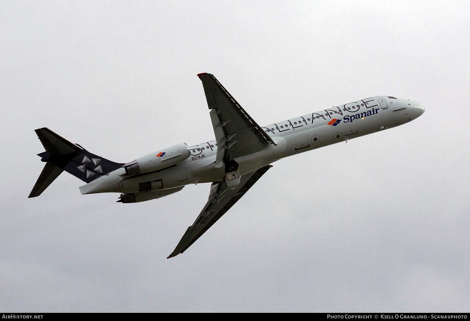 Aircraft Photo of EC-KJE | McDonnell Douglas MD-87 (DC-9-87) | Spanair | AirHistory.net #286823