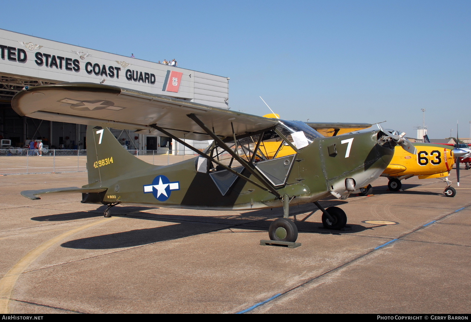 Aircraft Photo of N91013 / 42-98314 | Stinson L-5 Sentinel | USA - Army | AirHistory.net #286826