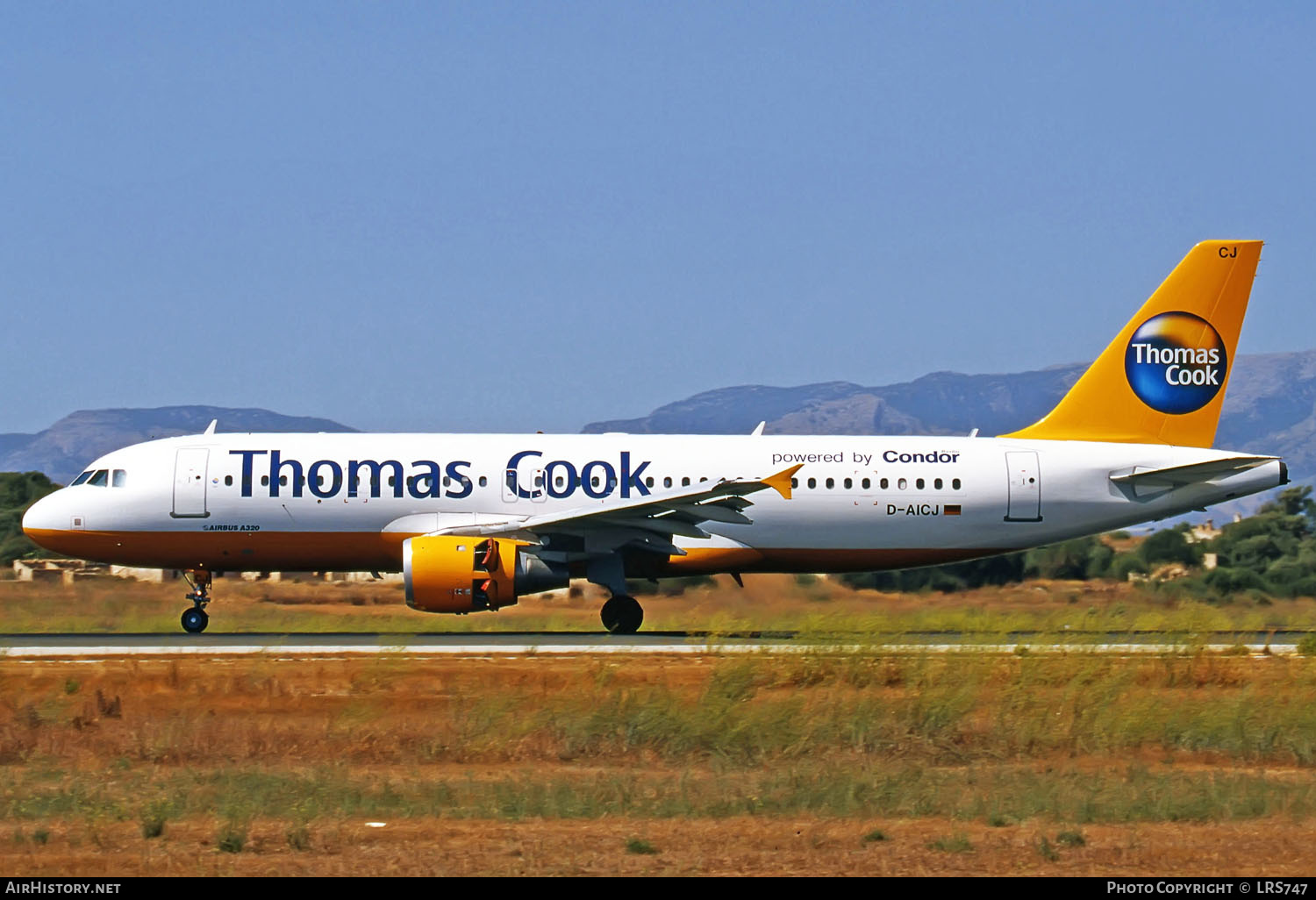 Aircraft Photo of D-AICJ | Airbus A320-212 | Thomas Cook Airlines | AirHistory.net #286832