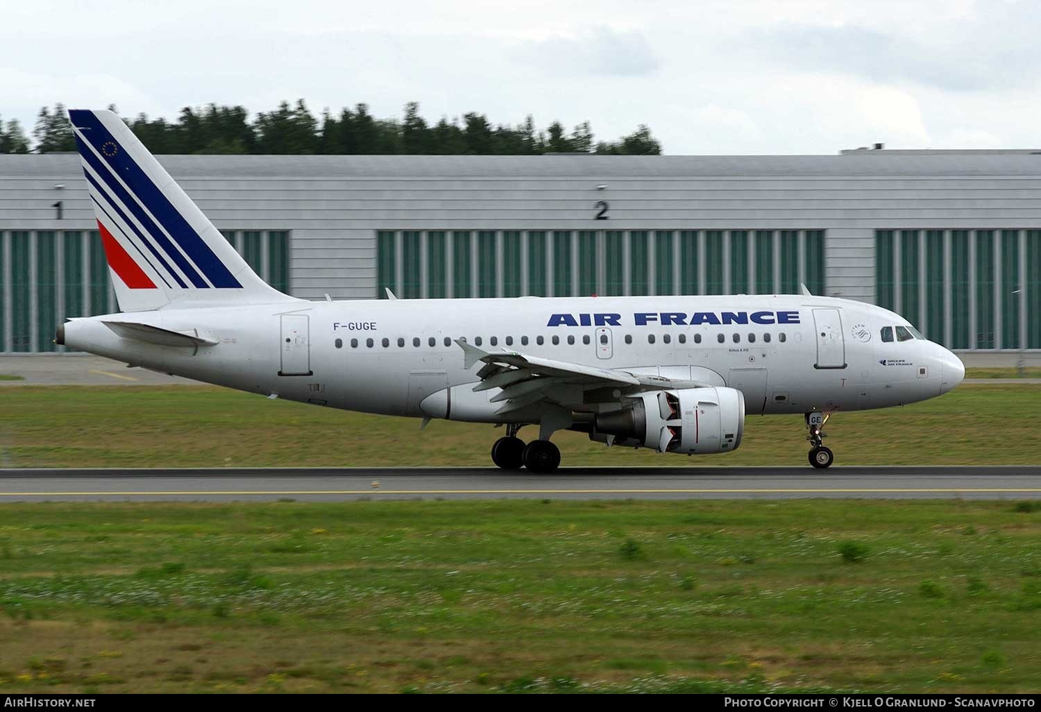 Aircraft Photo of F-GUGE | Airbus A318-111 | Air France | AirHistory.net #286846