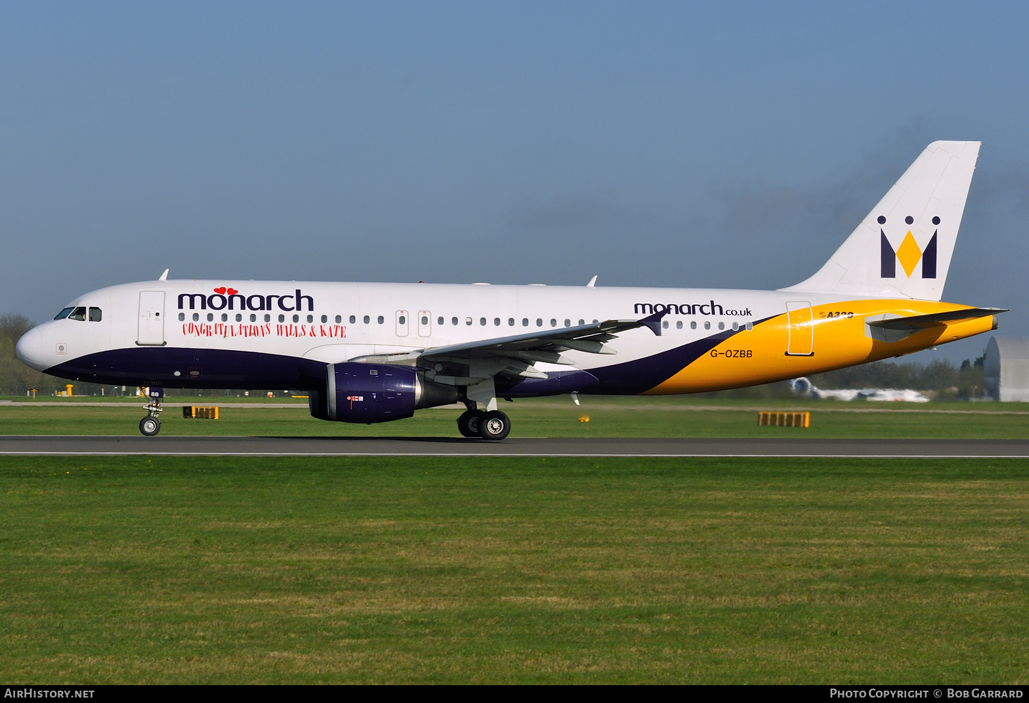 Aircraft Photo of G-OZBB | Airbus A320-212 | Monarch Airlines | AirHistory.net #286850