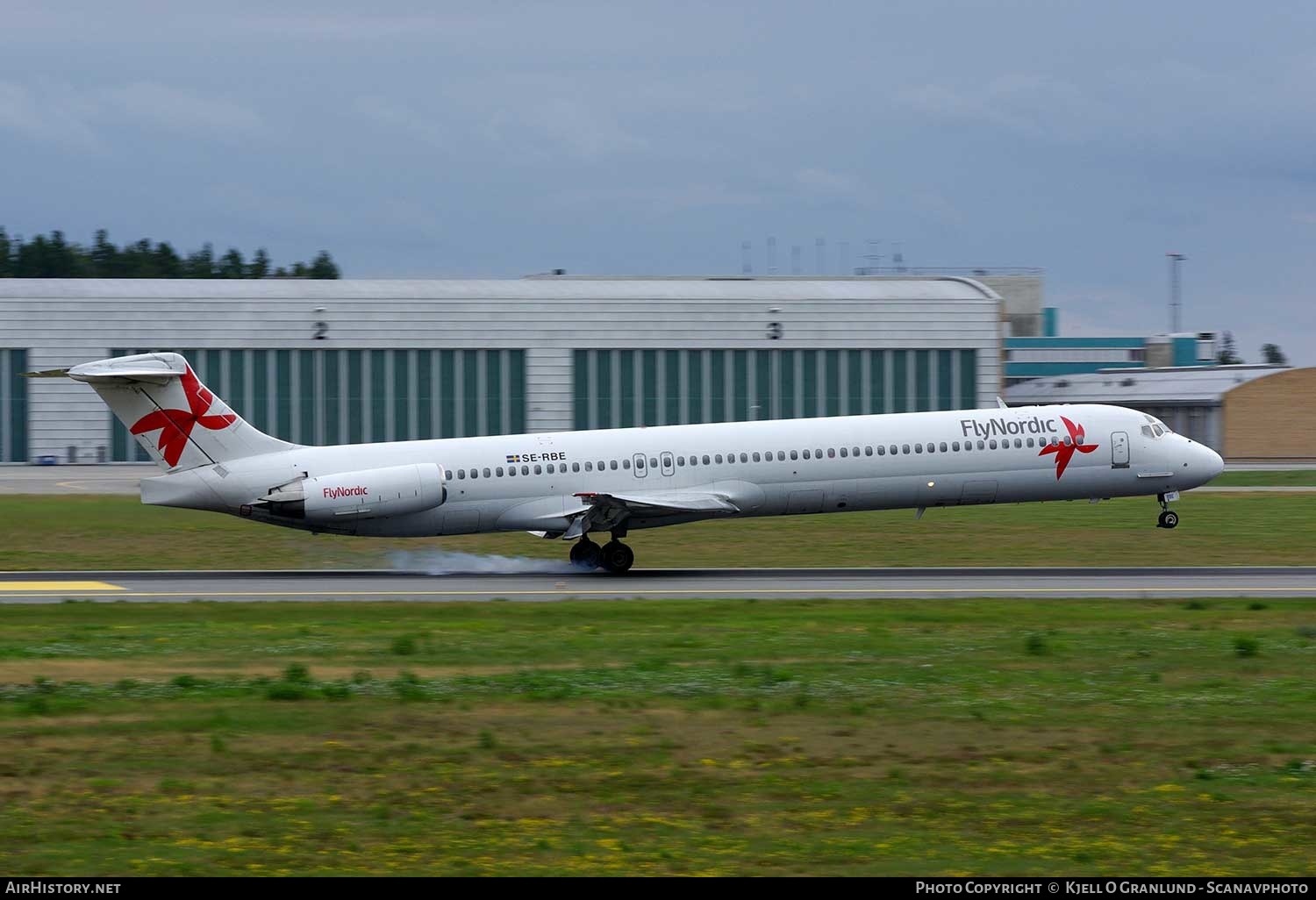 Aircraft Photo of SE-RBE | McDonnell Douglas MD-82 (DC-9-82) | FlyNordic | AirHistory.net #286854
