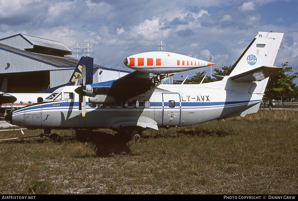 Aircraft Photo of LY-AVX | Let L-410UVP-E3 Turbolet | APA - AviaPaslauga Airlines | AirHistory.net #286866