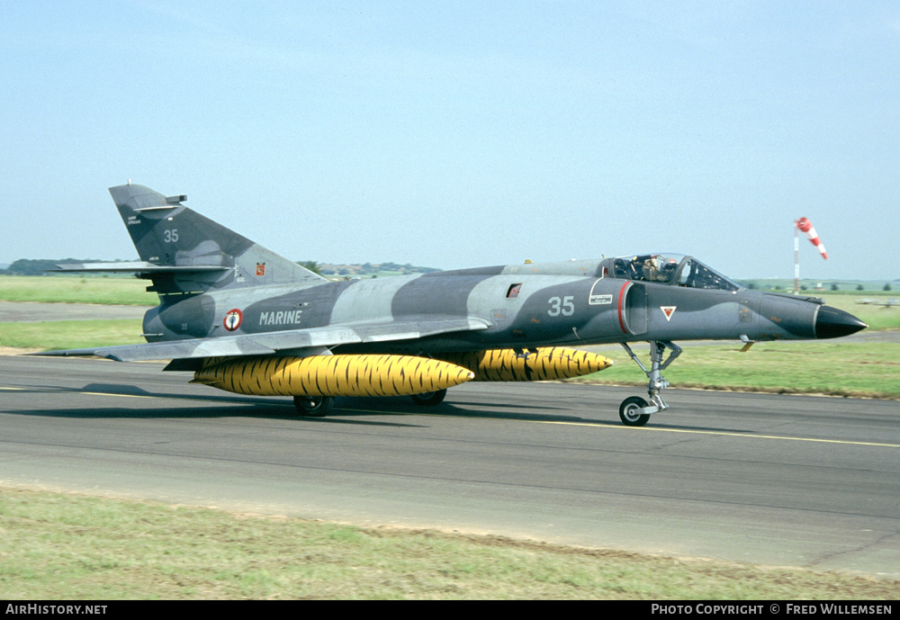 Aircraft Photo of 35 | Dassault Super Etendard Modernisé | France - Navy | AirHistory.net #286875