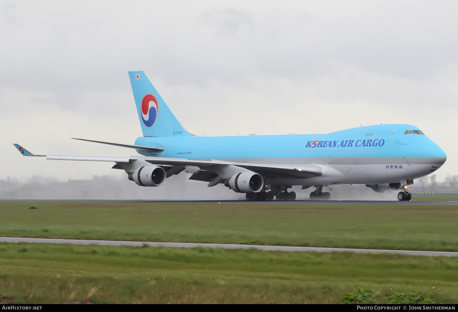 Aircraft Photo of HL7602 | Boeing 747-4B5F/ER/SCD | Korean Air Cargo | AirHistory.net #286876