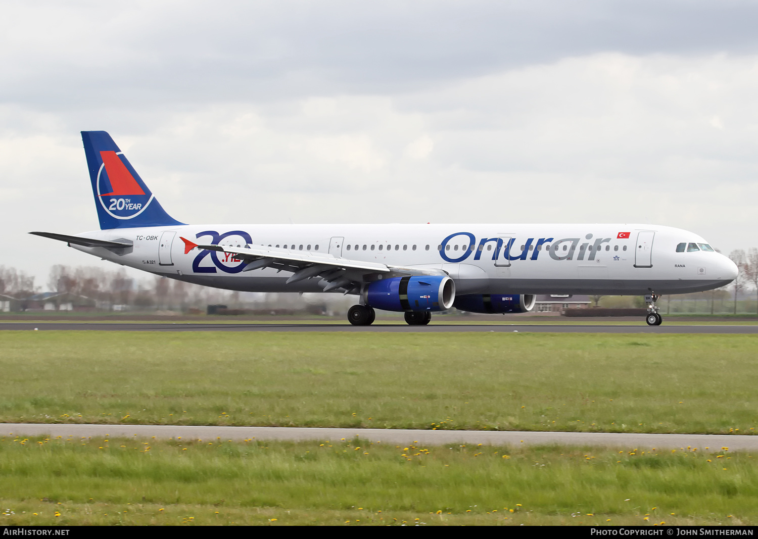 Aircraft Photo of TC-OBK | Airbus A321-231 | Onur Air | AirHistory.net #286882