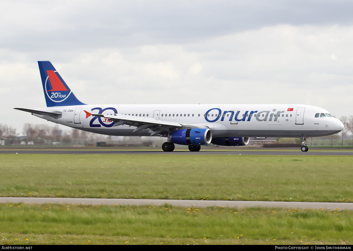Aircraft Photo of TC-OBK | Airbus A321-231 | Onur Air | AirHistory.net #286882