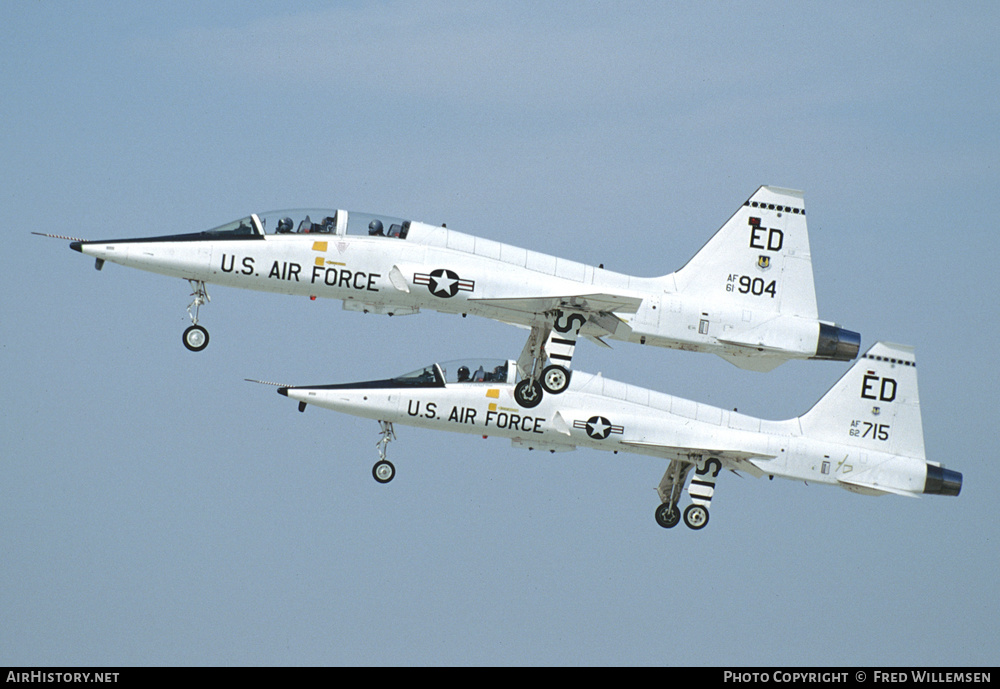Aircraft Photo of 61-0904 / AF61-904 | Northrop T-38A Talon | USA - Air Force | AirHistory.net #286891