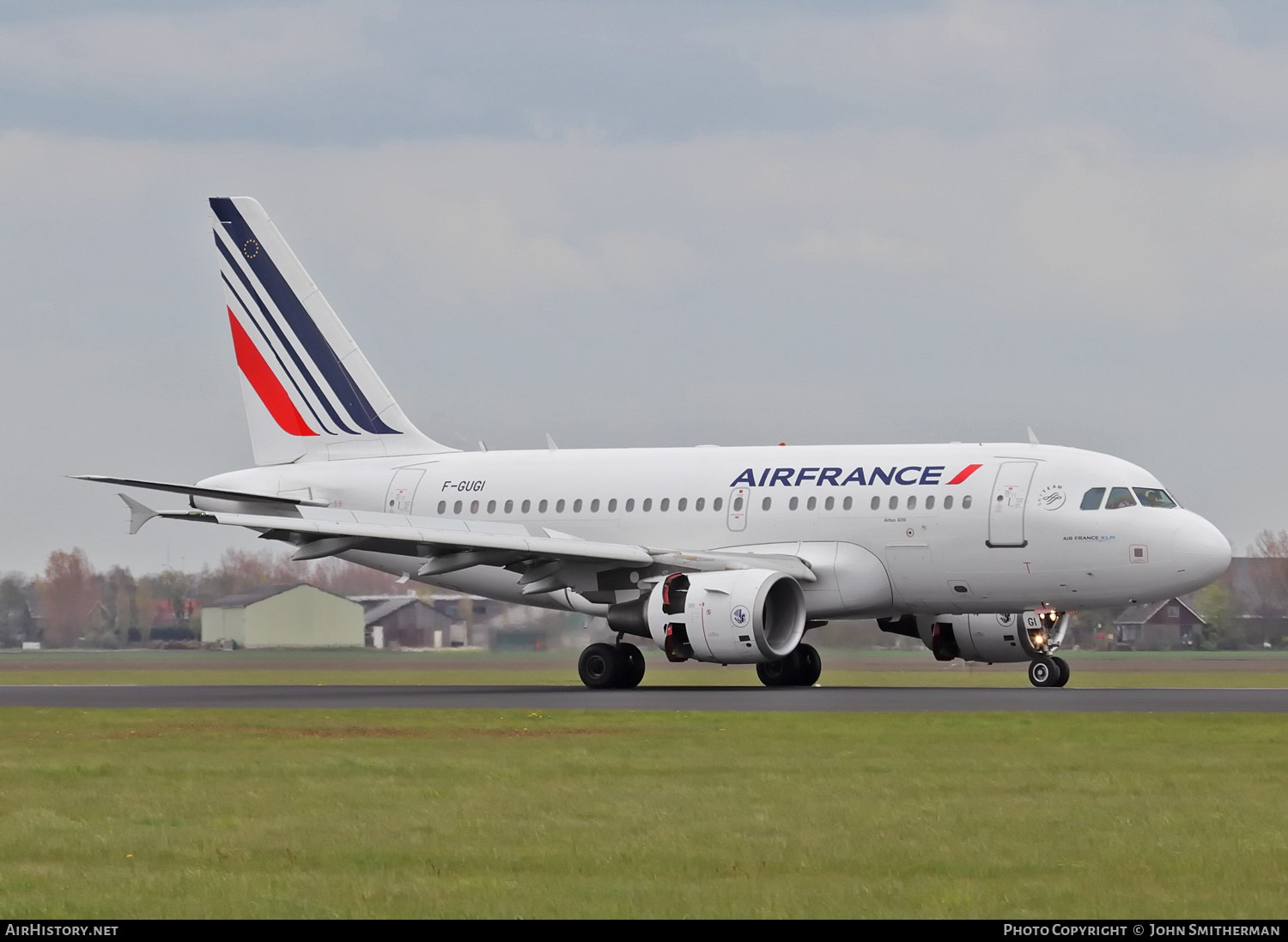 Aircraft Photo of F-GUGI | Airbus A318-111 | Air France | AirHistory.net #286898