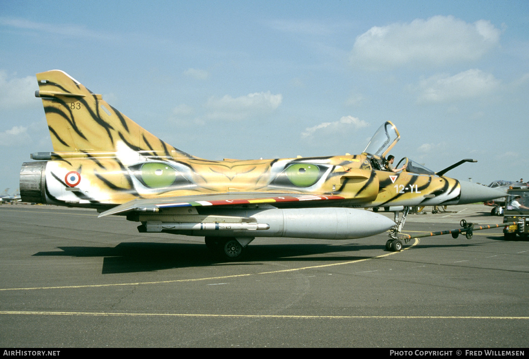 Aircraft Photo of 83 | Dassault Mirage 2000C | France - Air Force | AirHistory.net #286906