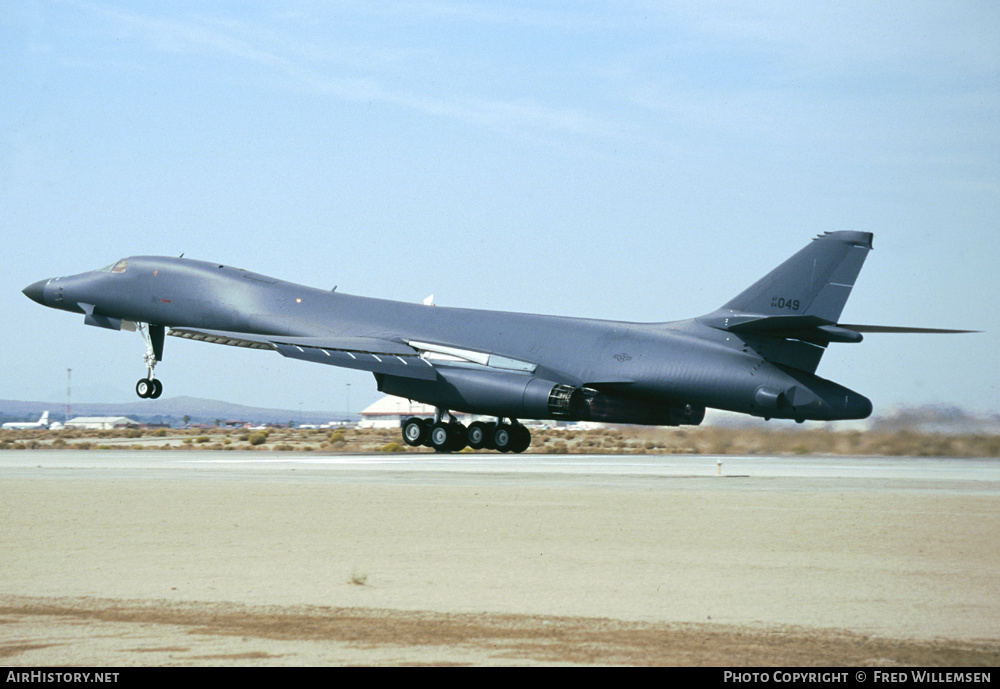 Aircraft Photo of 84-0049 / AF84-049 | Rockwell B-1B Lancer | USA - Air Force | AirHistory.net #286907