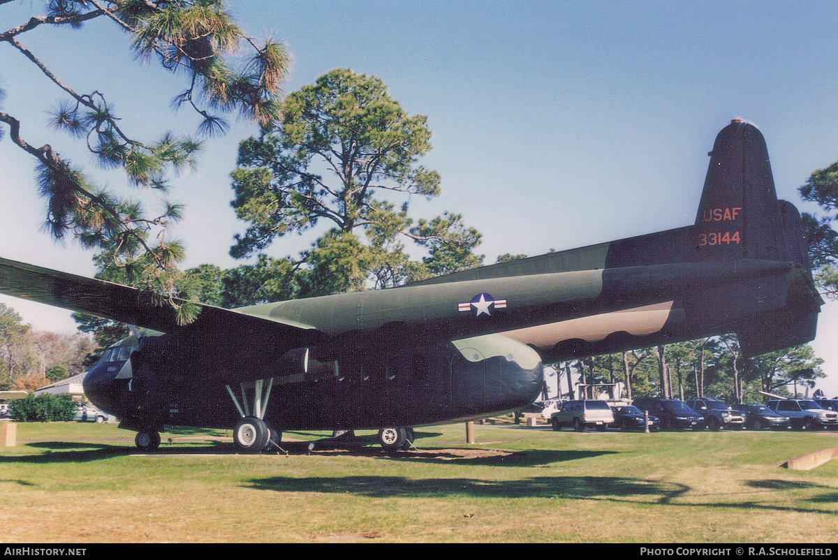 Aircraft Photo of 53-3144 / 33144 | Fairchild C-119G Flying Boxcar | USA - Air Force | AirHistory.net #286934