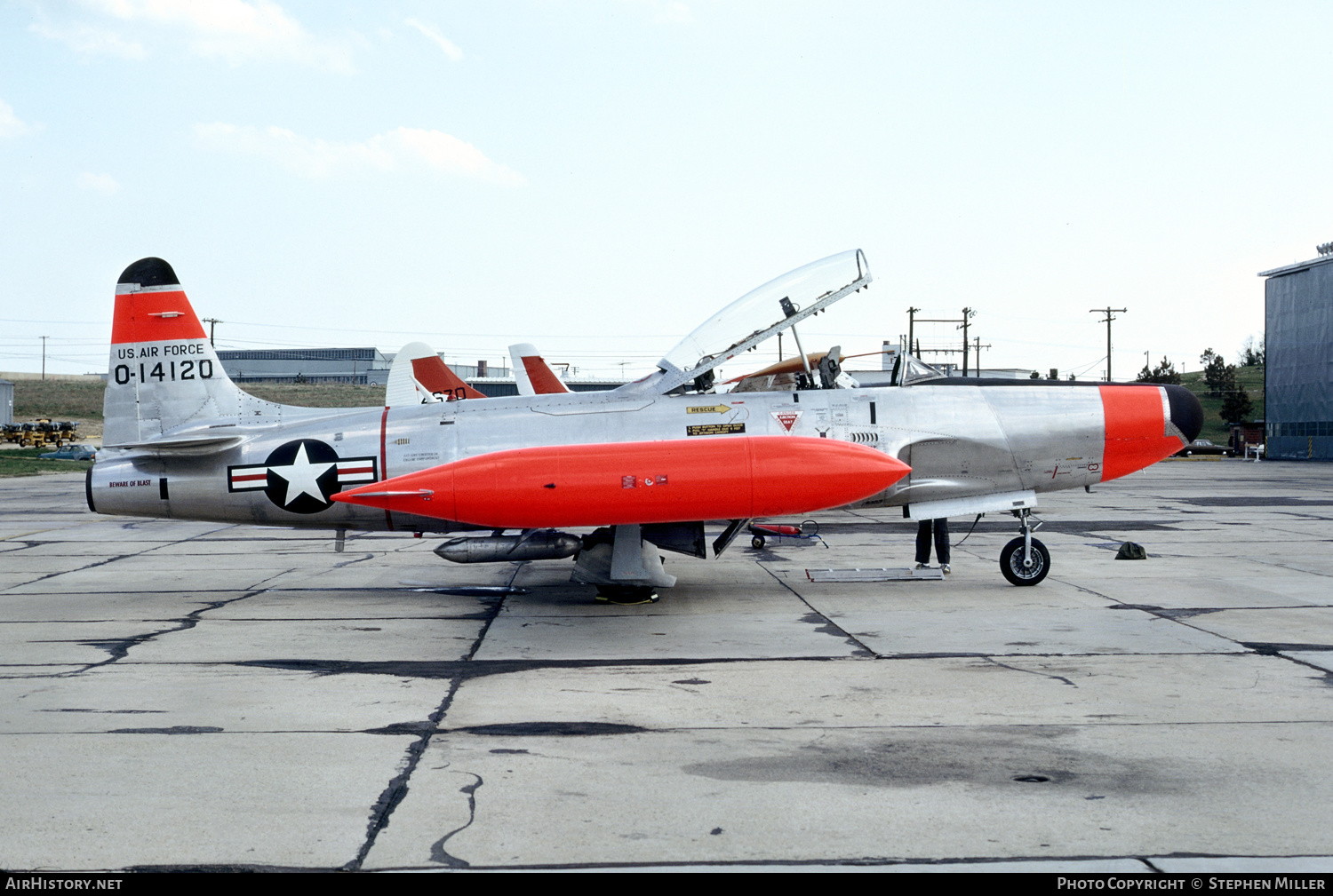 Aircraft Photo of 51-4120 / 0-14120 | Lockheed NT-33A | USA - Air Force | AirHistory.net #286937